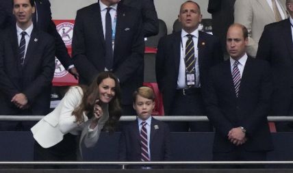 Prince William calls England loss heartbreaking.